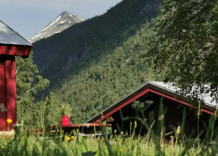 Alpehytte Unique Farm In The Steep Mountains Of *