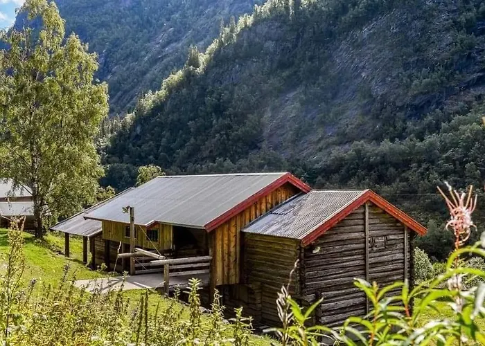 Unique Farm In The Steep Mountains Of